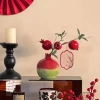 Lọ hoa gốm sứ bầu tròn hình hoa quả - Trang trí nhà cửa, chiêu tài, giảm giá 129k 3