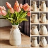 Lọ hoa gốm sứ men mát phong cách Retro - Thiết kế vintage, giá ưu đãi 46.860₫