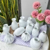 Lọ hoa mini Bát Tràng màu trắng - Đồ trang trí sang trọng, giá ưu đãi 35.000₫ 8
