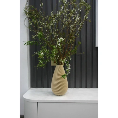 Lọ hoa nhựa vân xoắn decor phong cách tối giản, trang trí bàn, phòng khách, giá 59.000 VND 4 Lọ hoa nhựa vân xoắn decor phong cách tối giản, trang trí bàn, phòng khách, giá 59.000 VND 4