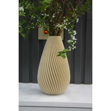 Lọ hoa nhựa vân xoắn decor phong cách tối giản, trang trí bàn, phòng khách, giá 59.000 VND 5 Lọ hoa nhựa vân xoắn decor phong cách tối giản, trang trí bàn, phòng khách, giá 59.000 VND 5
