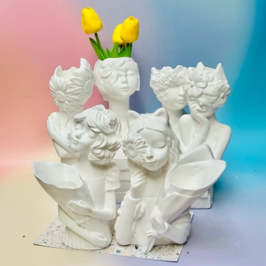 Lọ hoa thạch cao Bắc Âu – chụp ảnh sản phẩm, decor nhà, quà tặng chỉ 20.000đ 2 Lọ hoa thạch cao Bắc Âu – chụp ảnh sản phẩm, decor nhà, quà tặng chỉ 20.000đ 2