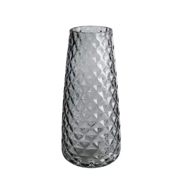 Lọ hoa thủy tinh cao cấp vằn kim cương độc đáo 22cm - Giá chỉ 109.000₫ 8
