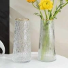 Lọ hoa thủy tinh hổ phách 20-25cm - Bình trang trí nhà cửa sang trọng, chỉ 39.102₫