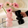 Lọ hoa thủy tinh thắt eo đẹp mắt - Decor phòng khách, giá ưu đãi 59.000₫ 3