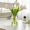 Lọ hoa thủy tinh thắt eo đẹp mắt - Decor phòng khách, giá ưu đãi 59.000₫ 4
