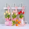 Lọ Hoa Tulip Giả Kèm Túi Xách - Trang Trí Nhà Cửa, Quà Tặng Lễ Hội, Giá 15.999 VND 5