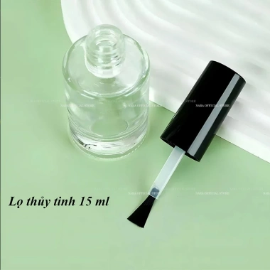 Lọ không 15ml thủy tinh nhỏ - Chai rỗng cọ chiết gel, nước mềm da, 7.900 VND
