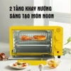 Lò nướng mini Vịt vàng G.DUCK 12L 800W - Nướng bánh mì, thịt nhanh, phù hợp gia đình nhỏ - Giá chỉ 339.000 VND 6
