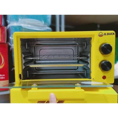 Lò nướng mini Vịt vàng G.DUCK 12L 800W - Nướng bánh mì, thịt nhanh, phù hợp gia đình nhỏ - Giá chỉ 339.000 VND 8