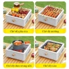 Lò nướng than không khói di động chịu nhiệt Dã ngoại cắm trại giá 330.264 VND 5