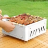 Lò nướng than không khói di động chịu nhiệt Dã ngoại cắm trại giá 330.264 VND 6