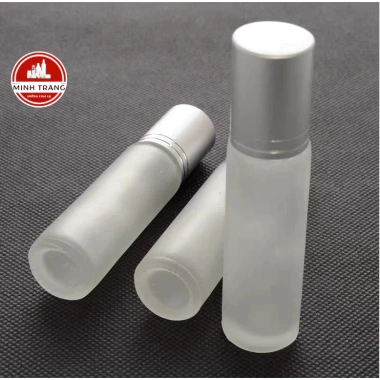 Lọ Thủy Tinh 10ml Vỏ Lọ Bi Lăn Đựng Tinh Dầu Tinh Chất Mỹ Phẩm Du Lịch 4.000 VND