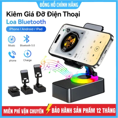 Loa Bluetooth 3 trong 1 sạc dự phòng, giá đỡ điện thoại chống trượt 66.000 VND 9