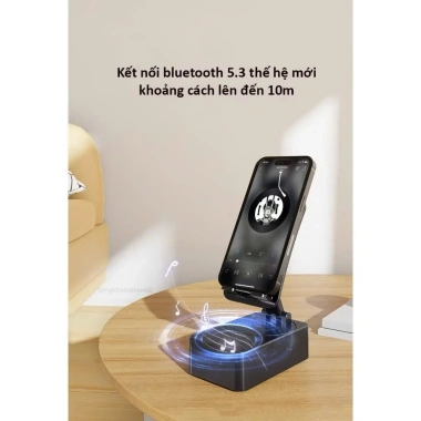 Loa Bluetooth 3in1 & Giá Đỡ Điện Thoại Gập Lại - Chống Trượt Đa Năng, 19.300 VND 3