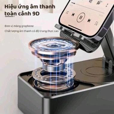 Loa Bluetooth 3in1 & Giá Đỡ Điện Thoại Gập Lại - Chống Trượt Đa Năng, 19.300 VND 8