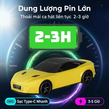 Loa Bluetooth 5.3 Mô Hình Ô Tô P331 - Nhỏ Gọn, Dễ Mang Theo, Giá 169.000₫