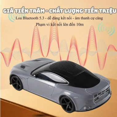 Loa Bluetooth 5.3 Mô Hình Ô Tô P331 - Nhỏ Gọn, Dễ Mang Theo, Giá 169.000₫
