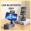 Loa Bluetooth Bass Mạnh Pin Trâu 3in1 TAZO - Giá Đỡ & Sạc Dự Phòng