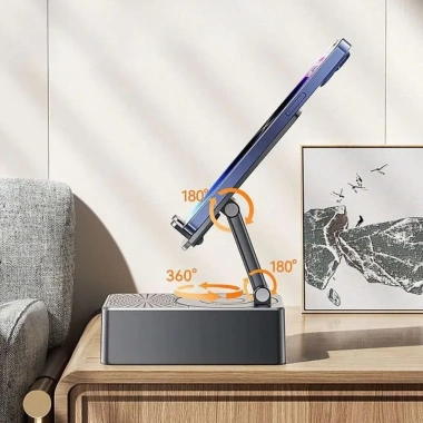 Loa Bluetooth Bass Mạnh Pin Trâu 3in1 TAZO - Giá Đỡ & Sạc Dự Phòng