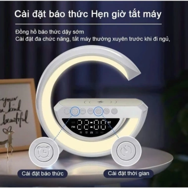 Loa Bluetooth BT-3.401 sạc không dây - Nghe nhạc, đồng hồ, báo thức, chữ G to nhất, chỉ 159.000₫ 4