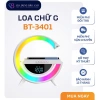 Loa Bluetooth BT3.401 Chữ G Sạc Không Dây Đồng Hồ Báo Thức RGB Trang Trí Siêu Sale 89k