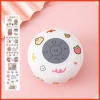 Loa Bluetooth chống nước mini không dây, gắn tường trong nhà tắm, kèm sticker cute, FREESHIP, chỉ 62.999đ