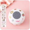 Loa Bluetooth chống nước mini không dây, gắn tường trong nhà tắm, kèm sticker cute, FREESHIP, chỉ 62.999đ 9