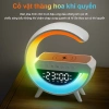 Loa Bluetooth Chữ G - đồng hồ báo thức, LED nhạy nhạc, sạc không dây - 134.442₫ 2