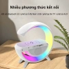 Loa Bluetooth Chữ G - đồng hồ báo thức, LED nhạy nhạc, sạc không dây - 134.442₫ 5