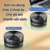 Loa Bluetooth Dẫn Xương Chống Nước Kim Loại Nam Châm, Âm Thanh Cộng Hưởng Nhỏ Gọn - Quà Công Nghệ Cao Cấp 3