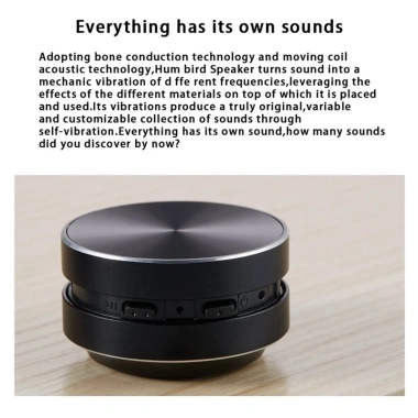 Loa Bluetooth di động âm thanh nổi, dẫn truyền xương, màu đen - Giá ưu đãi 237.600 VND 5