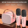 Loa Bluetooth Di Động K1 Mini Pin Trâu, Không Dây, Kèm 2 Micro Nhỏ Gọn Tiện Dụng