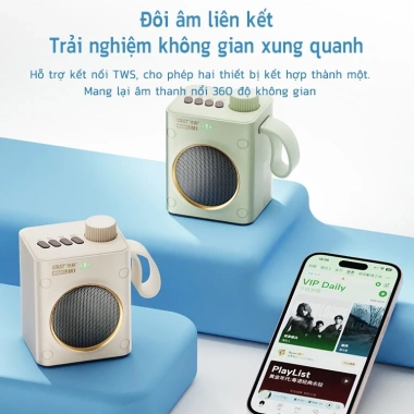 Loa Bluetooth di động SASION - Thời gian dùng lâu, hỗ trợ AUX, USB, thẻ nhớ, radio, 329.000đ 8 Loa Bluetooth di động SASION - Thời gian dùng lâu, hỗ trợ AUX, USB, thẻ nhớ, radio, 329.000đ 8