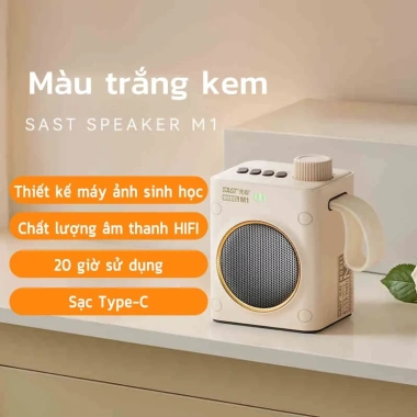 Loa Bluetooth di động SASION - Thời gian dùng lâu, hỗ trợ AUX, USB, thẻ nhớ, radio, 329.000đ