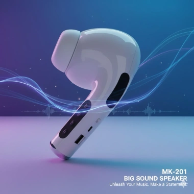Loa Bluetooth Độc Lạ Mô Phỏng Tai Nghe, Âm Thanh Siêu Trầm ấm - Giá 68.000₫ giảm từ 83.640₫ 4