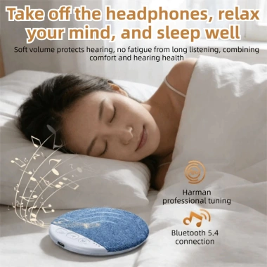 Loa Bluetooth dưới gối LZHDP 5.4 - Siêu mỏng, âm thanh HiFi, tiếng ồn trắng, giúp ngủ ngon, giảm giá 120.780₫
