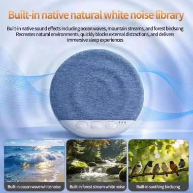 Loa Bluetooth Dưới Gối Siêu Mỏng AQUA - Âm Thanh HiFi, Hẹn Giờ Tắt, Giảm Mất Ngủ