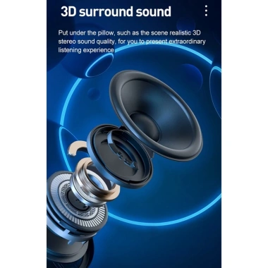 Loa Bluetooth Dưới Gối Truyền Xương, Sạc Lại, Stereo Không Dây, Tiếng Ồn Trắng Gia 399.300 VND