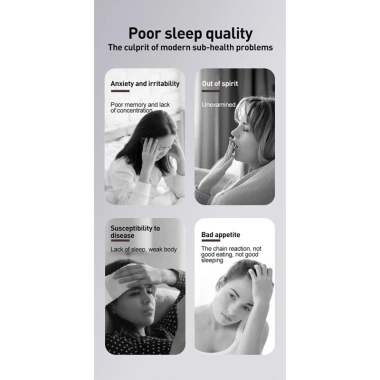 Loa Bluetooth Dưới Gối Truyền Xương, Sạc Lại, Stereo Không Dây, Tiếng Ồn Trắng Gia 399.300 VND