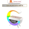 Loa Bluetooth G THTO Sạc không dây Đồng hồ báo thức Đèn ngủ LED RGB Decor 189k 10