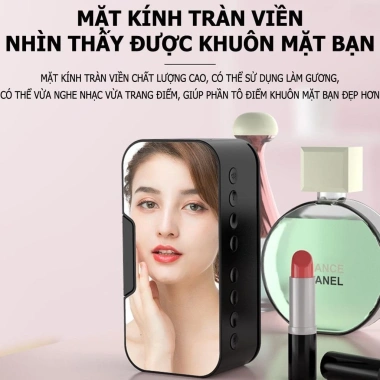 Loa Bluetooth G5 cao cấp: âm thanh chất lượng, đồng hồ báo thức, FM, đèn LED - 19.994₫