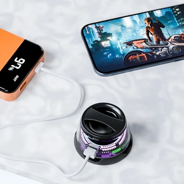 Loa Bluetooth Hít Từ Tính Nam Châm, Trong Suốt LED RGB, 7h Sử Dụng Chỉ 99.000₫ 9