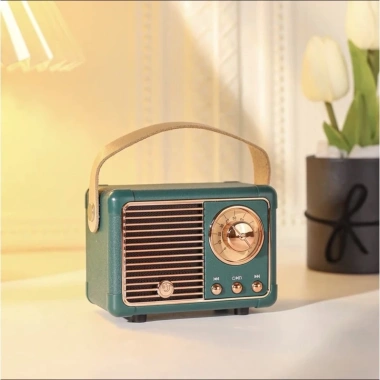 Loa Bluetooth HM11 Vintage Decor Phòng - Thiết kế retro, âm thanh sắc nét, giá ưu đãi 185.900 VND 4 Loa Bluetooth HM11 Vintage Decor Phòng - Thiết kế retro, âm thanh sắc nét, giá ưu đãi 185.900 VND 4