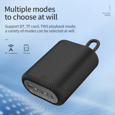 Loa Bluetooth Hoco BS47 - TWS 2 loa, hỗ trợ thẻ nhớ TF, dây treo, chỉ 190.000₫