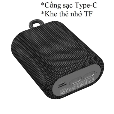 Loa Bluetooth Hoco BS47 - TWS 2 loa, hỗ trợ thẻ nhớ TF, dây treo, chỉ 190.000₫