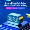 Loa Bluetooth HSON đa chức năng – Đồng hồ LED, nghe nhạc, báo thức, màn hình gương – 127.200₫