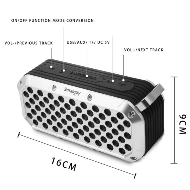 Loa Bluetooth IPX6 chống nước hút chân không, bass mạnh, chống va đập - Giá 150.000₫ 2 Loa Bluetooth IPX6 chống nước hút chân không, bass mạnh, chống va đập - Giá 150.000₫ 2