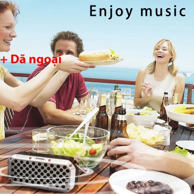 Loa Bluetooth IPX6 chống nước hút chân không, bass mạnh, chống va đập - Giá 150.000₫