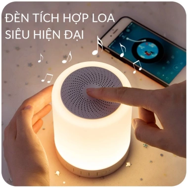 Loa Bluetooth Không Dây 2in1 Đèn Ngủ LED Đổi Màu Theo Nhạc - 70,000 VND 8 Loa Bluetooth Không Dây 2in1 Đèn Ngủ LED Đổi Màu Theo Nhạc - 70,000 VND 8